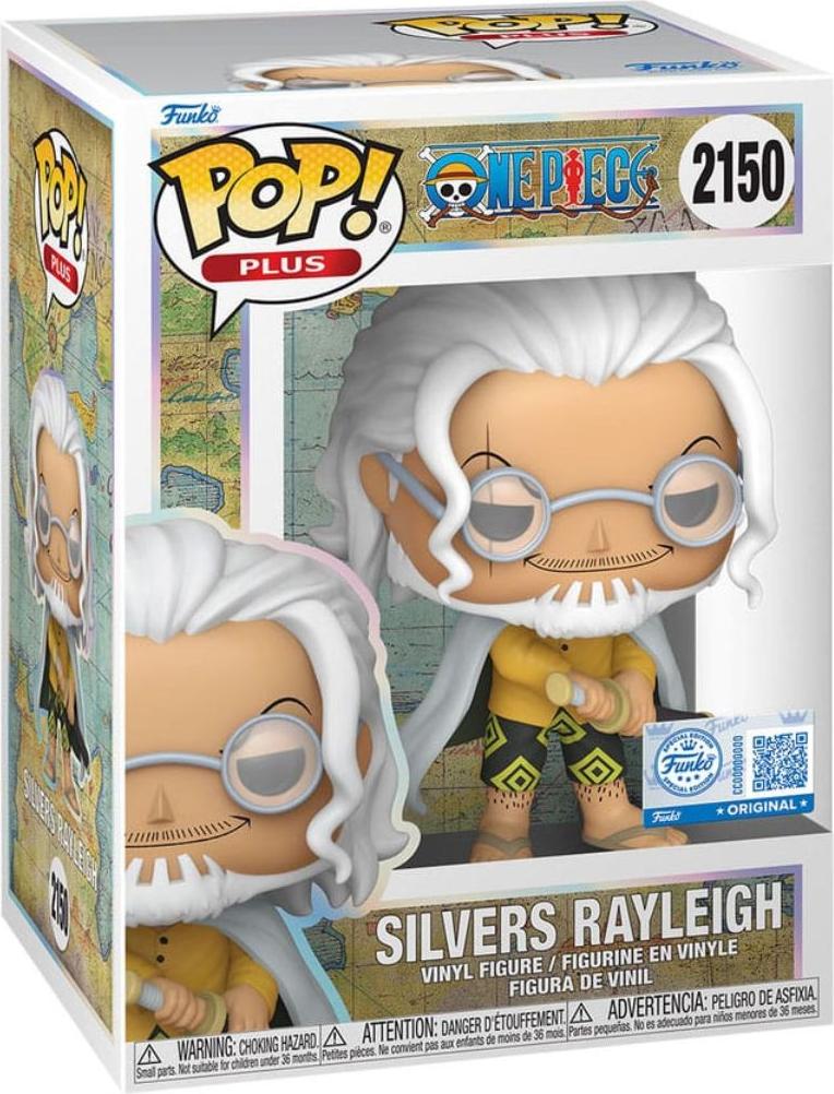 FUNKO POP! Vinyl Figur Animation One Piece Silvers Rayleigh 2150 Special Chance of Chase FK88298