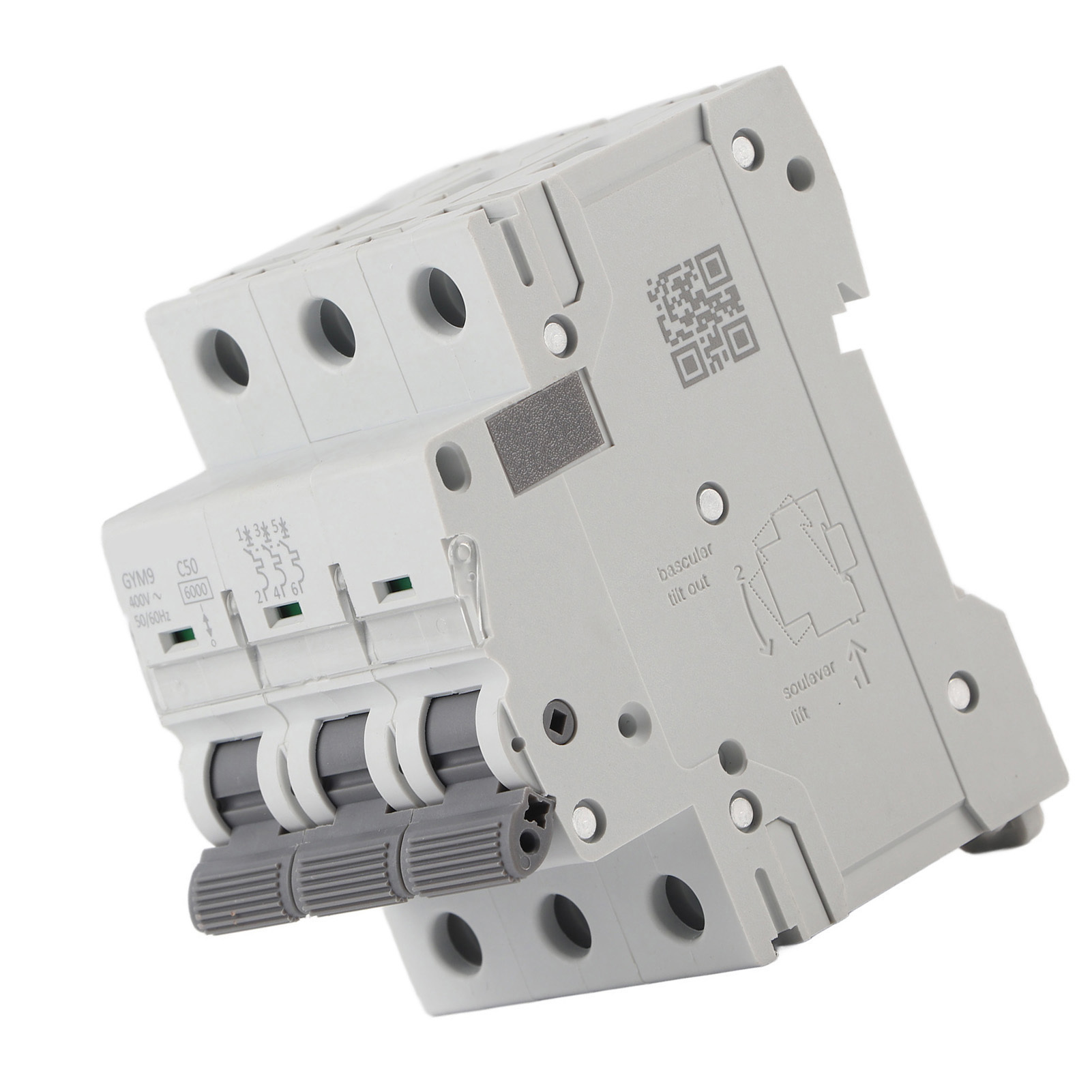 Cocosity Stromkreisunterbrecher,Stromkreisunterbrecher,Stromunterbrecher,elektrischer Leckageschutz,3P Stromkreisunterbrecher