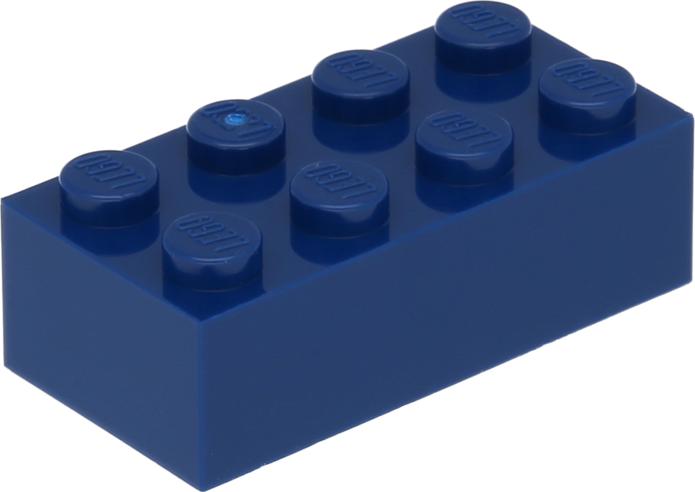 Lego® 2x4 kocky 3001 - 1 kus tmavomodrá