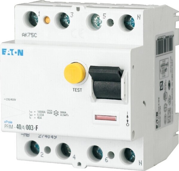Eaton FI-SCHALTER UMRICHTERFEST (PFIM-63/4/03-S/F) 187364