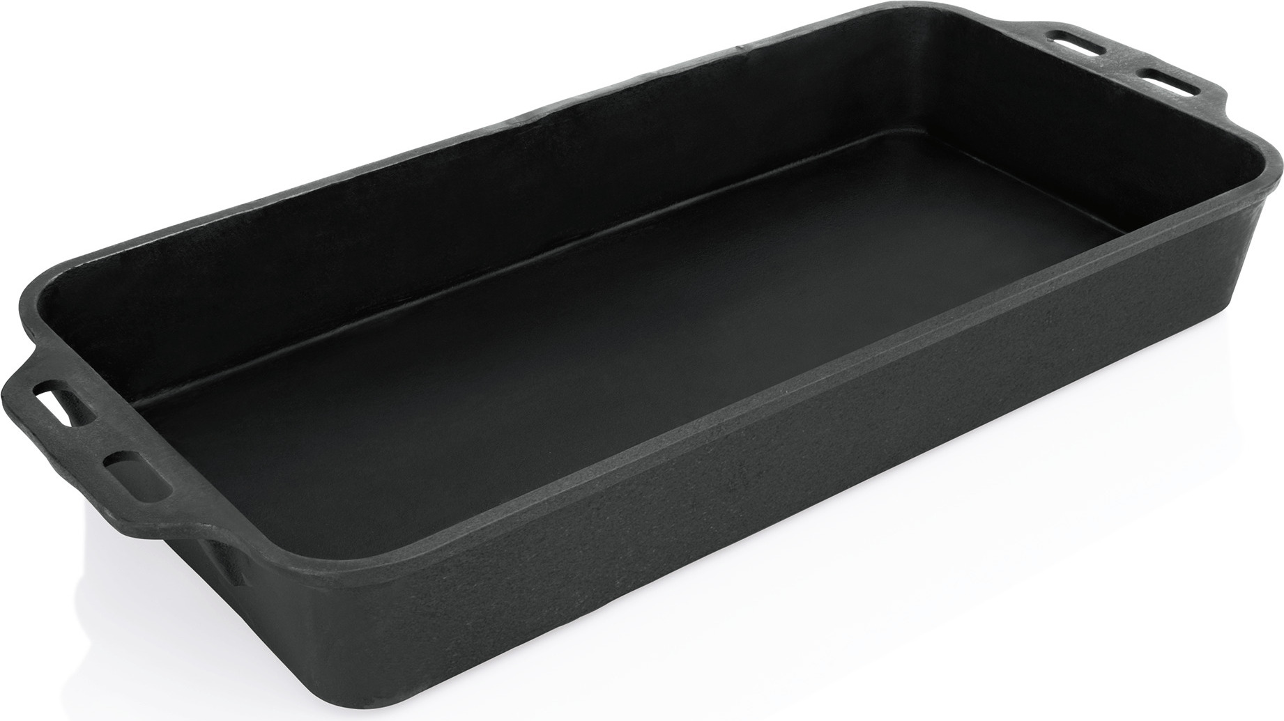 Bräter mit Griffen 60 x 48 x 7,5 cm Gusseisen Image