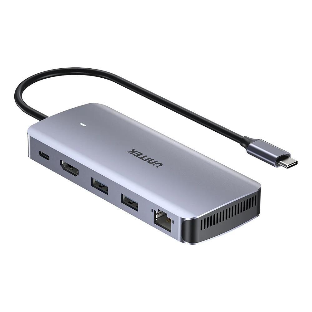 Unitek UNITEK ACTIVE HUB USB-C 10GBPS M.2 HDMI PD 100W