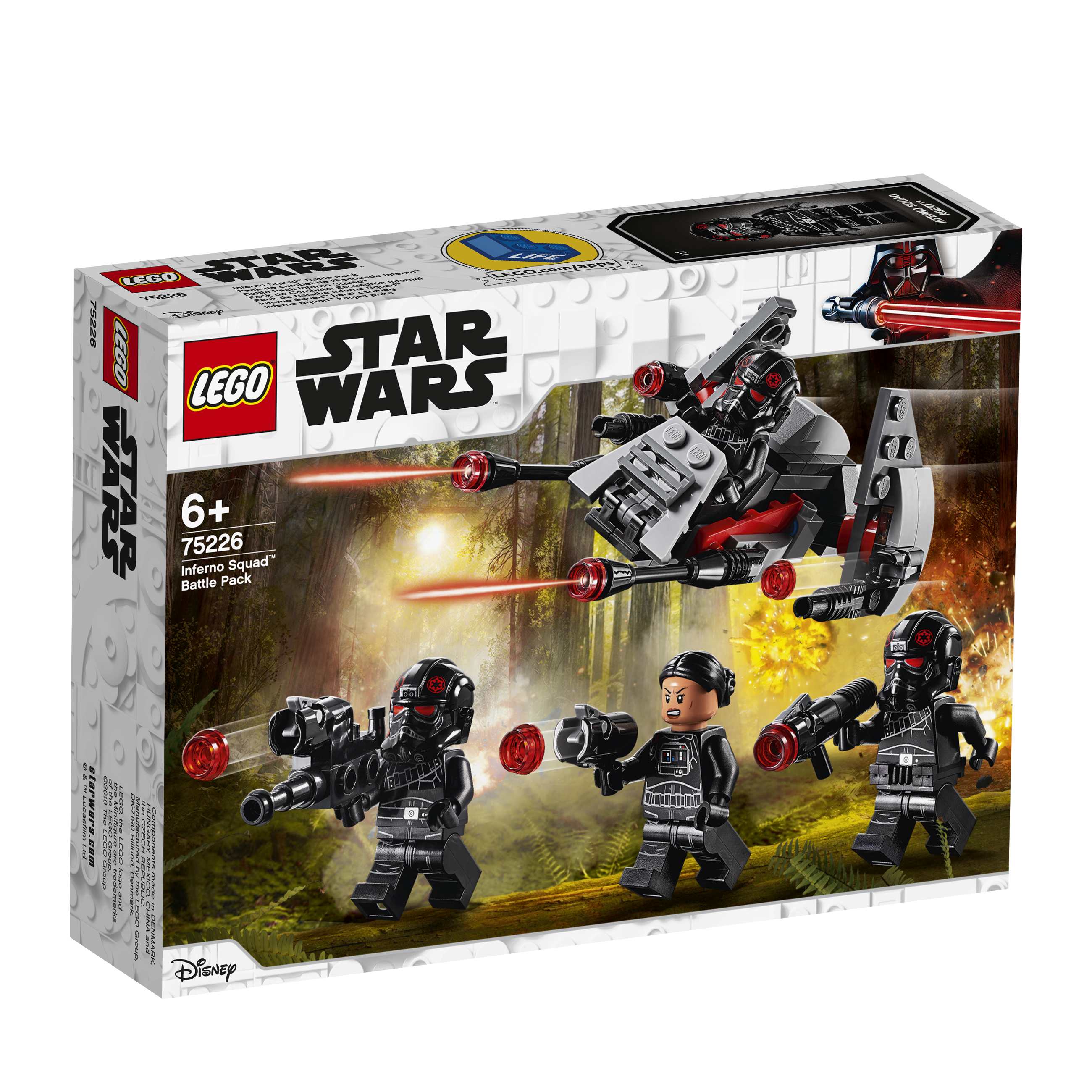 LEGO Star Wars Inferno Squad Battle Pack, Stavebnica, 6 rok / roky, 118 kusov, 115 g