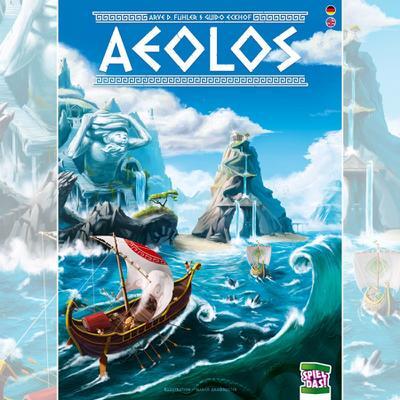 SPIEL DAS! Verlag Spiel DAS! - AEOLOS, leichtes Kennerspiel ab 10 Jahren, griechische Mythologie 12943