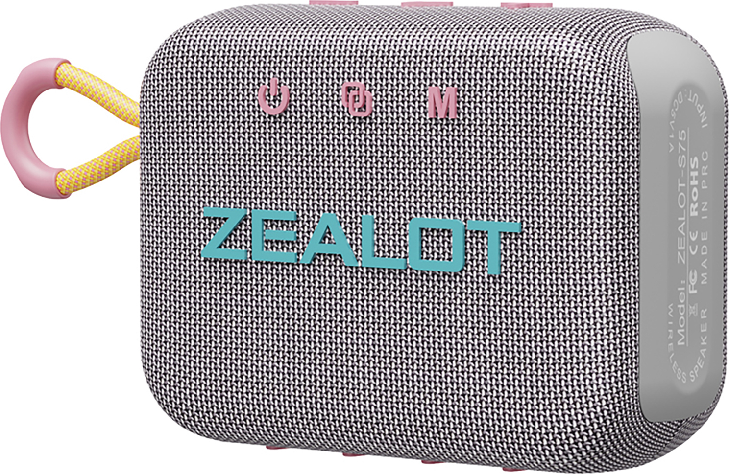 ZEALOT S75 Outdoor BT 5.2 reproduktor, 10 W priestorový zvuk, prenosný reproduktor na bicykel s popruhom, mini kempingový reproduktor s vodotesnosťou IPX6 pre domáce párty a outdoorové aktivity