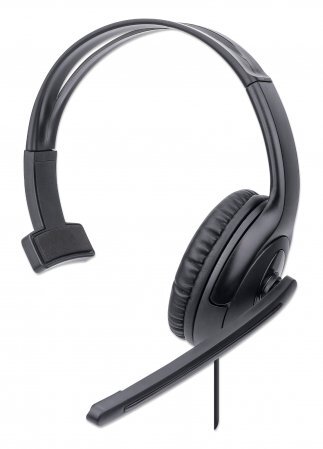 IC Intracom Manhattan Mono On-Ear Headset (USB) (Výpredajové ceny), mikrofón Boom (polstrovaný)