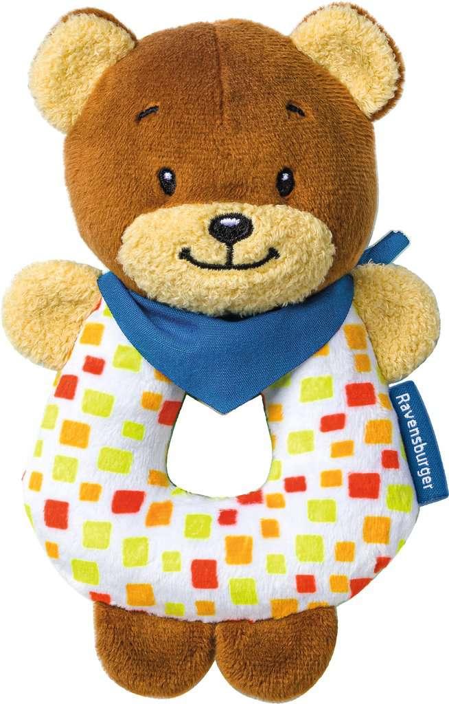 Ravensburger Spielverlag Ravensburger ministeps 4191 Bärchen-Greifling, Babyrassel und Greifling, Baby Spielzeug ab 3 Monate 04191