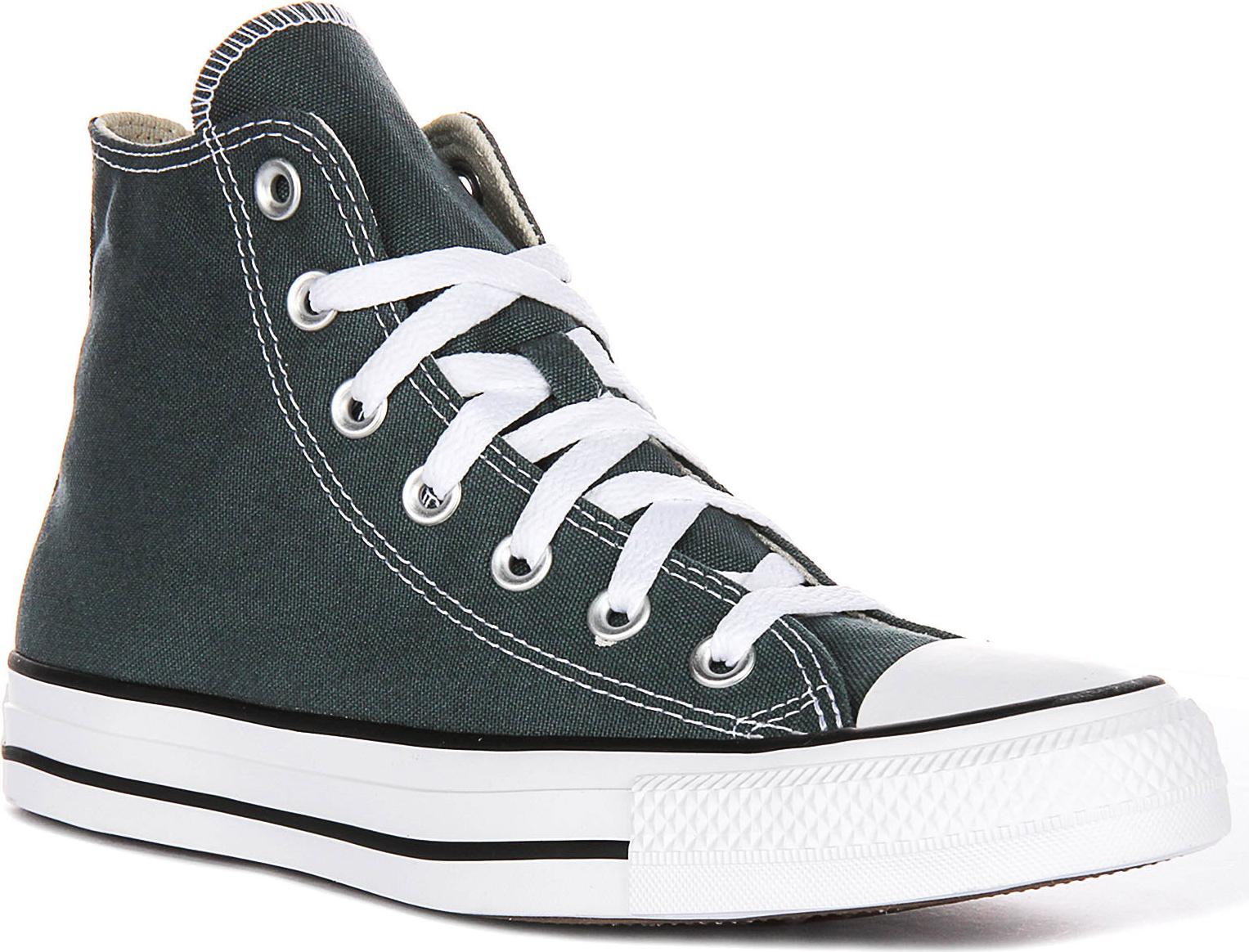 Converse All Star High A10536C in Grün – 5.5 UK - 38 EU - 5.5M/7.5F US / Green
