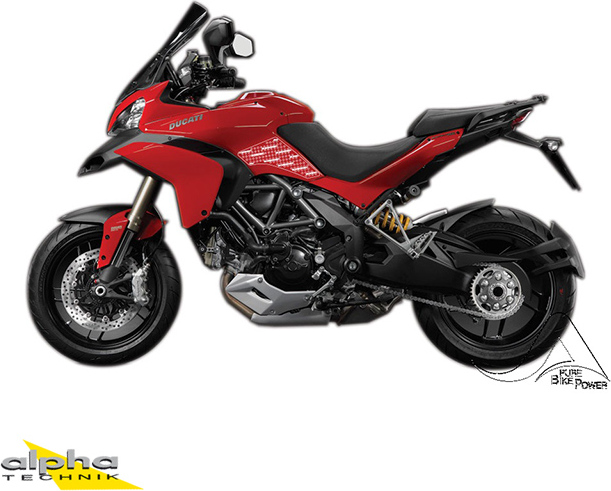 Stompgrip schwarz, Ducati Multistrada 1200/ S Multistrada 1200 A3 55-10-0070-B