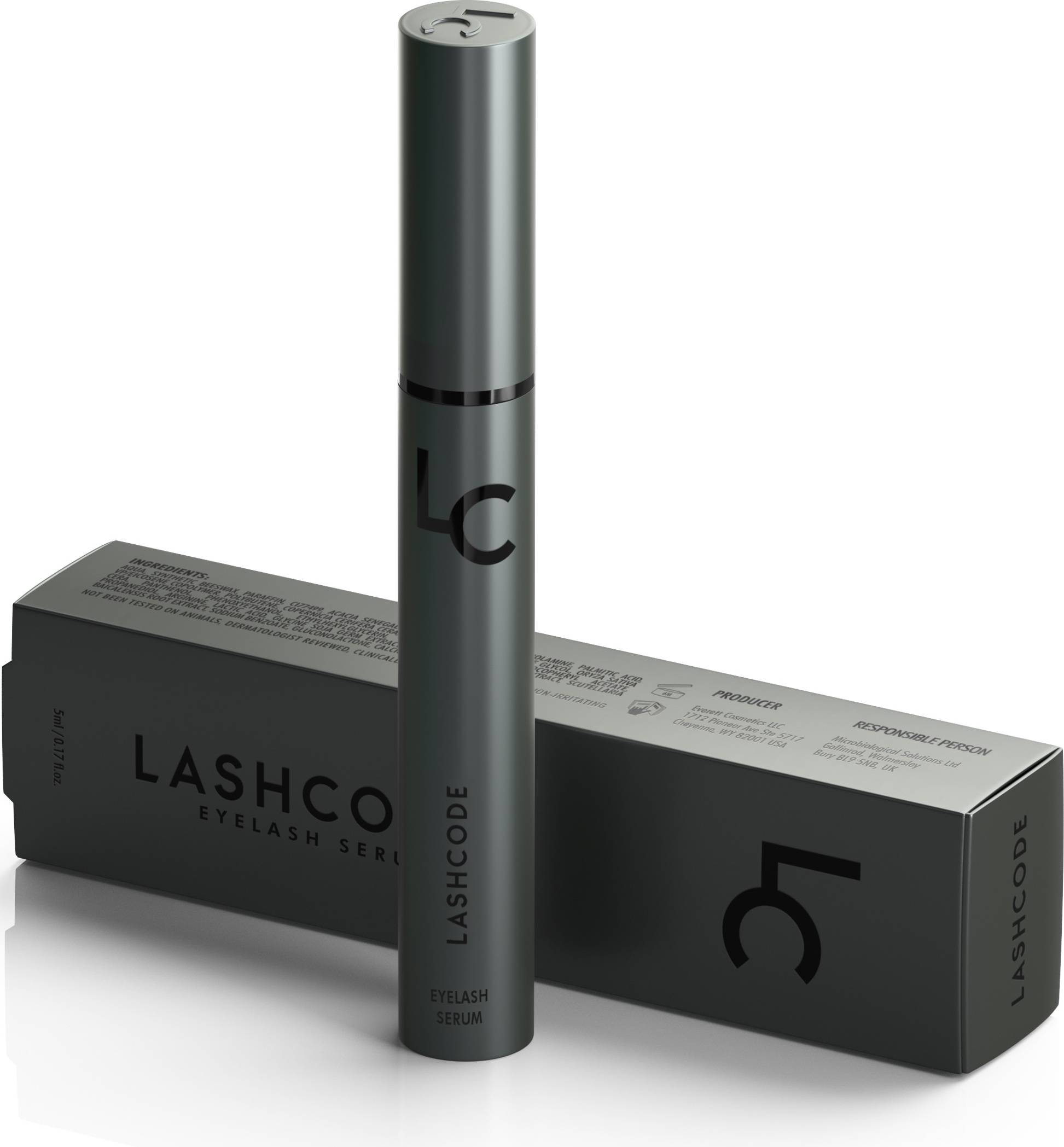 Wimpernserum Lashcode Eyelash Serum 5ml - wachstumsförderndes Serum für Wimpern 59056695471921
