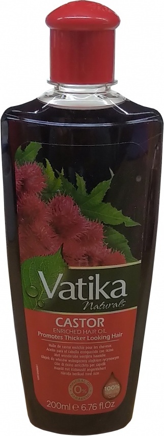 Vatika Rizinusö l fü r das Haarwachstum 200ml 4176