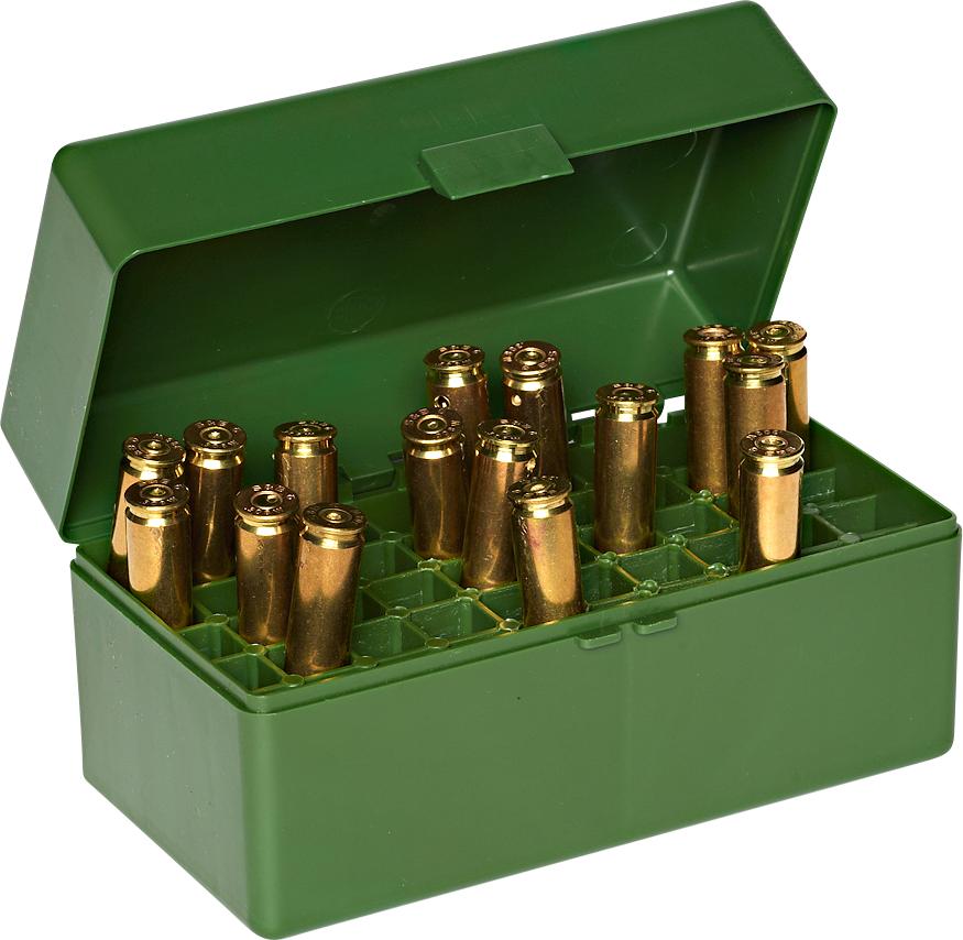 Megaline Munitionsbox Maße cm: 15 x 8 x 10; Kaliber: 6,5x55 bis .30-06 550/L30.06