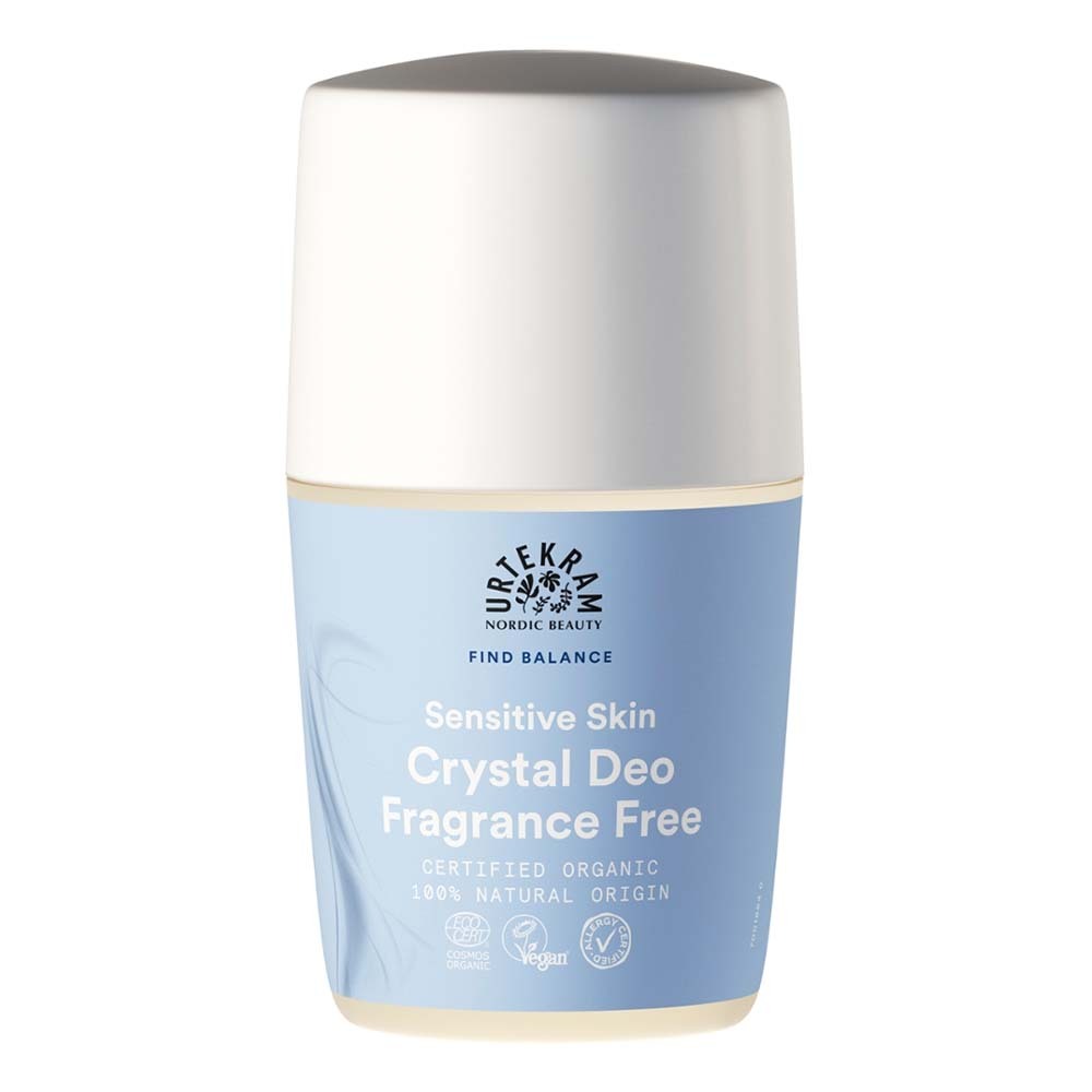 URTEKRAM Roll-on Deodorant mit Alaun, Duft NEUTRAL UK1000636