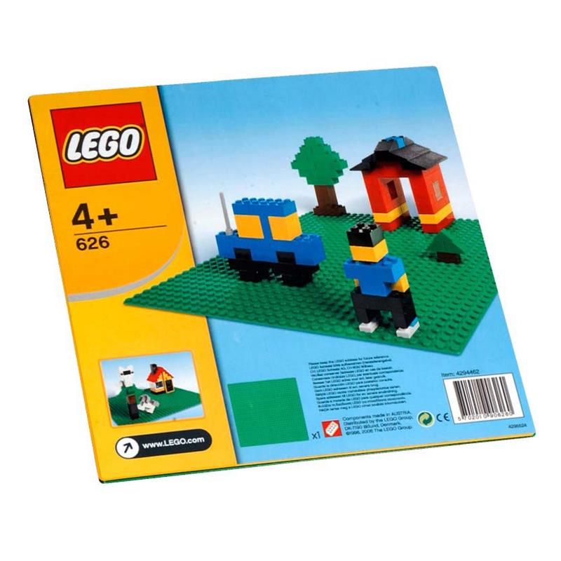 Lego 626 kociek & Co. Stavebná doska trávnik