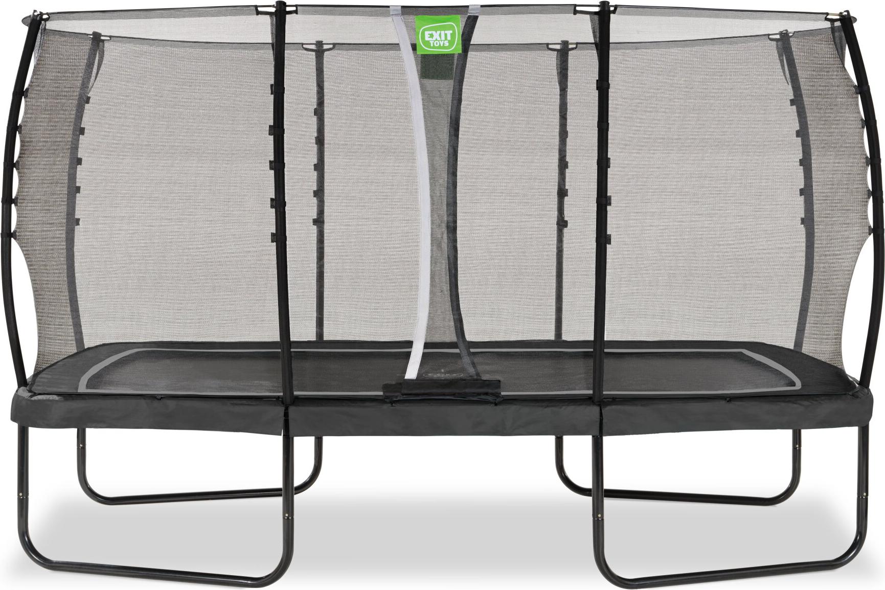 EXIT Allure Classic Trampolína 244 x 427 cm, na nohách, obdĺžniková, čierna