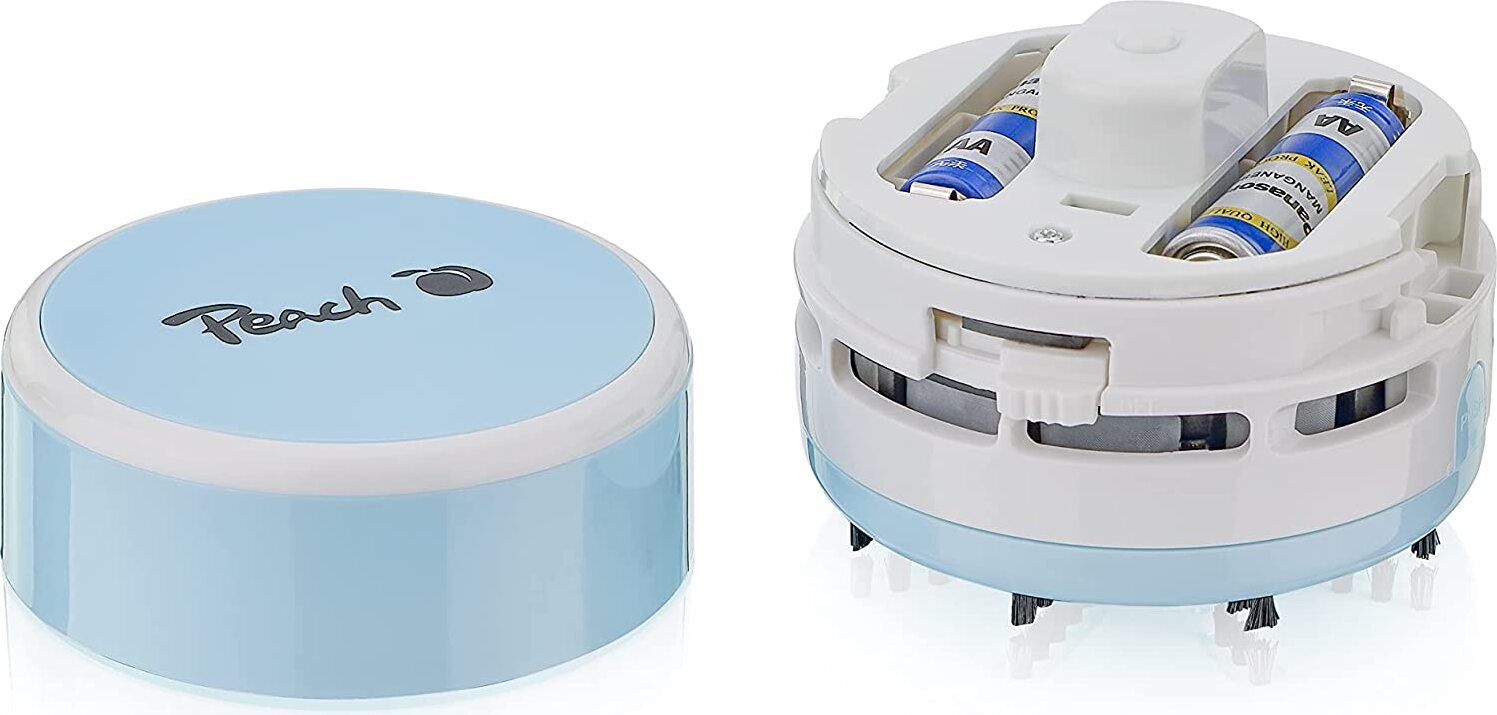 Peach Tischstaubsauger Mini blau