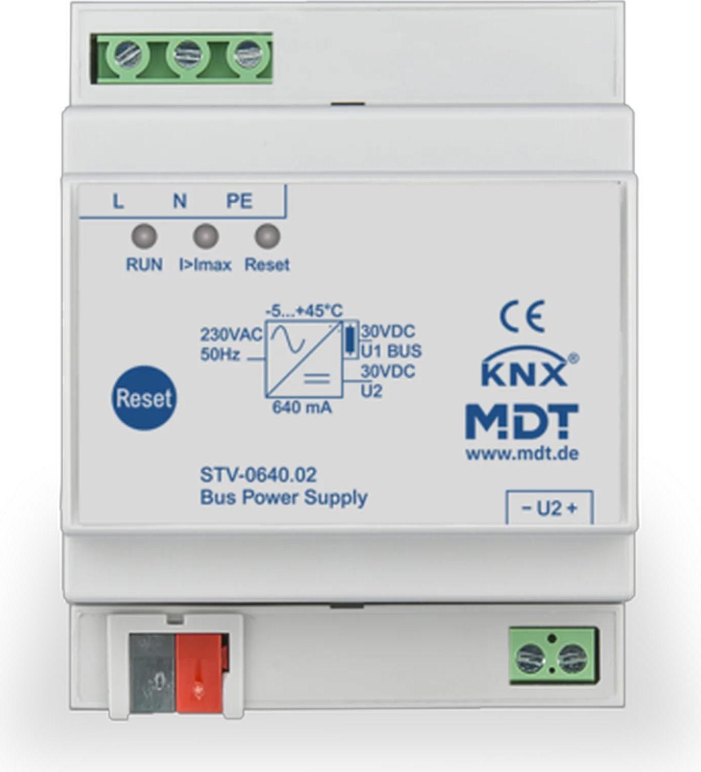 MDT STV-0640.02 Busspannungsversorgung 4TE REG 640mA
