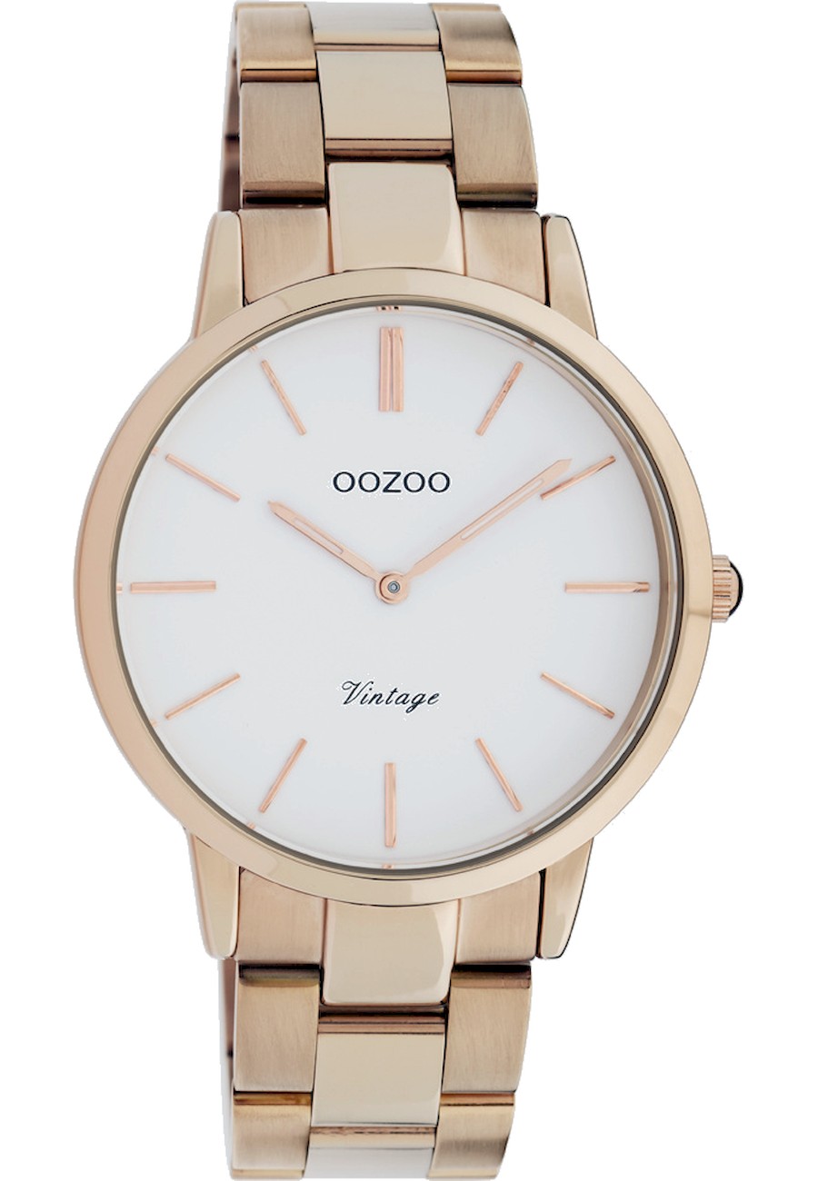 Oozoo - Dámske hodinky - C20036 - Ružové zlato White