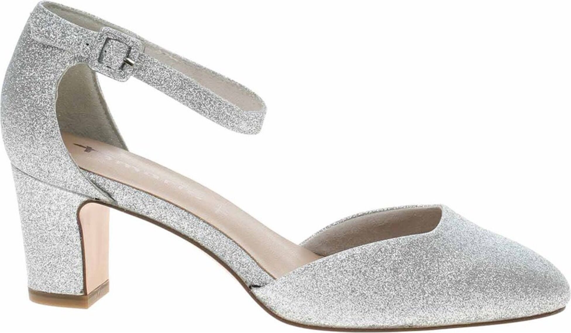 Tamaris damen pumps Pumps silber in Gr. 40 1/1-24432/41