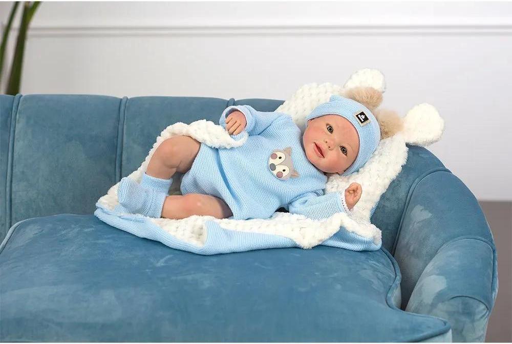 MuÑecas Guca Héctor Reborn-baby Blau 3-6 Years Blau 3-6 Years 10212-UNIT