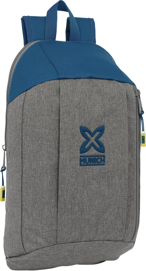 Lässiger Rucksack Munich Street Blau Grau