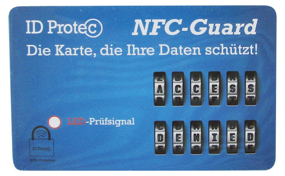 SELVA ID Protec Schutzkarte mit LED