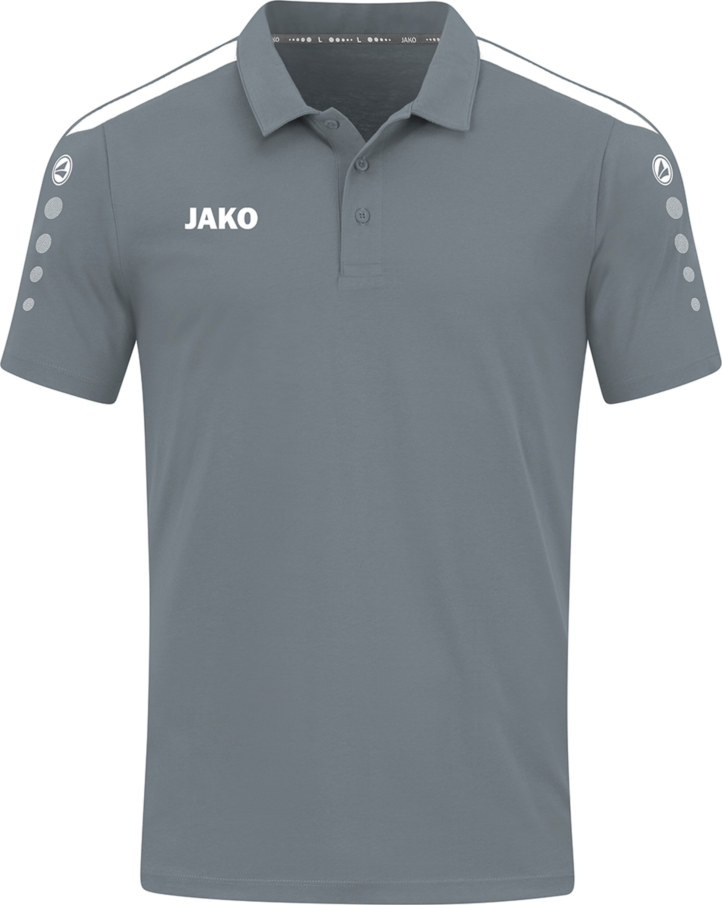 JAKO Polo Power steingrau steingrau 3XL 6323-840