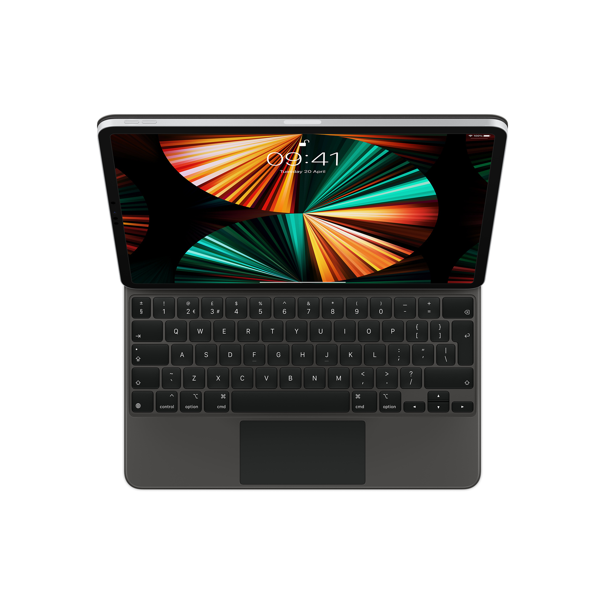 Apple MJQK3B/A - QWERTY - UK Englisch - Trackpad - 1 mm - Apple - iPad Pro 12,9" (6. generácie) iPad Pro