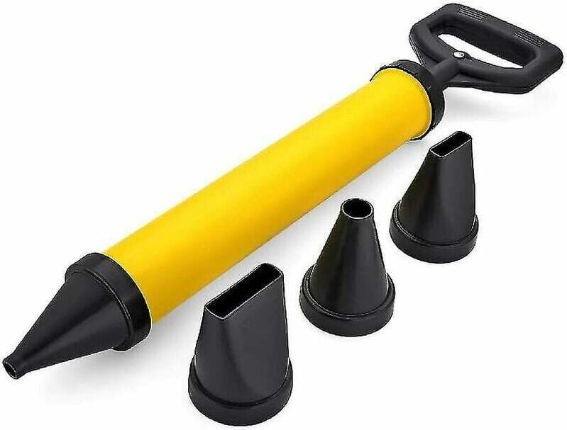 Jormftte Zementmörtelpistole Mörtelspritze Handpumpe Kalkmörtelpistole 4x Düse, Zementmörtelpistole KAU-LR-HT-YWC-20250530-129