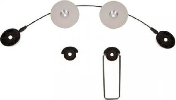 Wandhalterung dti sop-7000 fixed vesa 50/75/100/200/400 32-65 max 50kg cable steel minimum distance to the wall