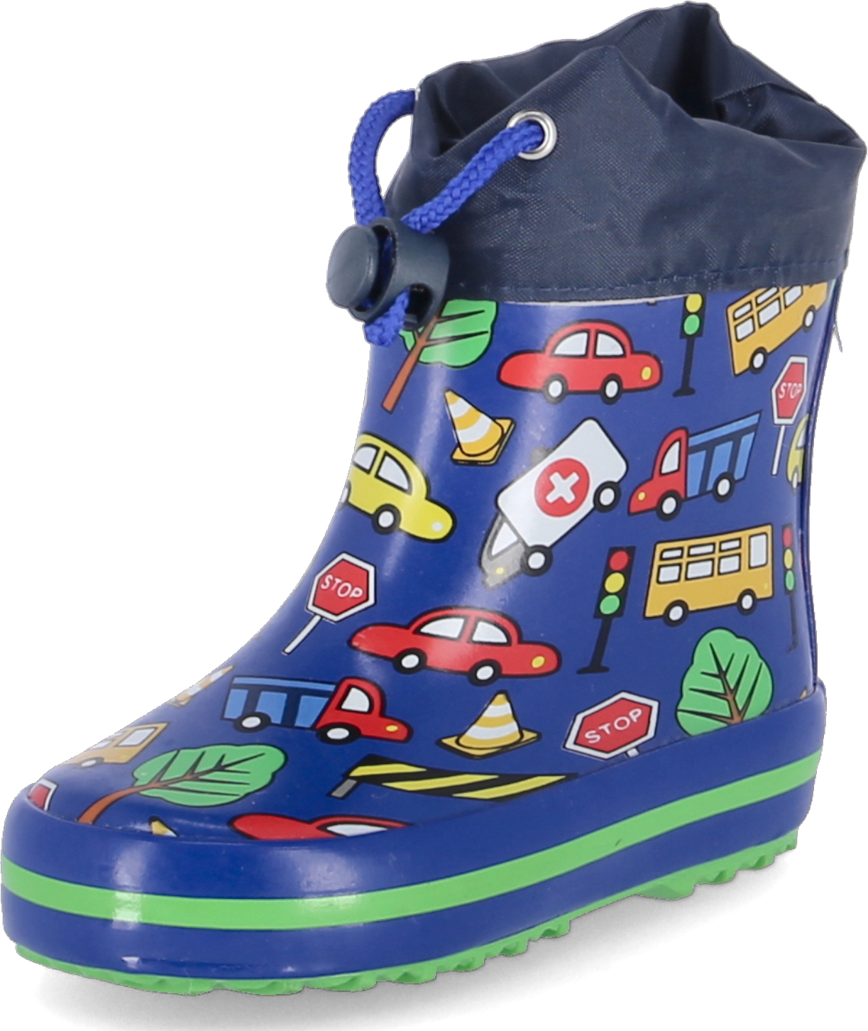 Beck 863 34 Warmfutter Gummistiefel Traffic Dunkel-Blau, Blau, Gr. 26 863-34 TRAFFIC