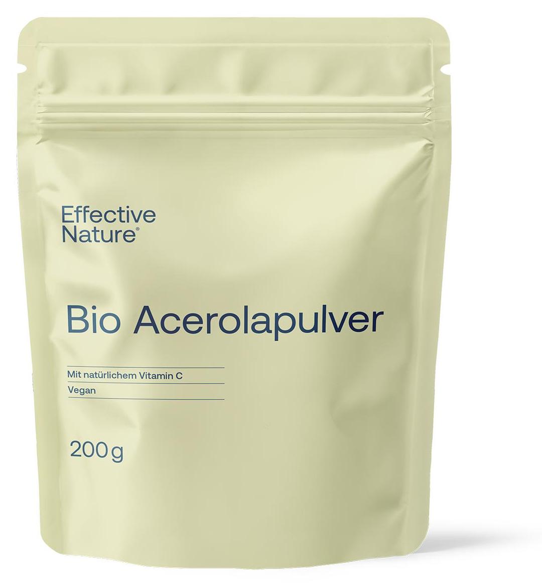 Acerola Pulver Pulver von effective nature - 200 Gramm 2927