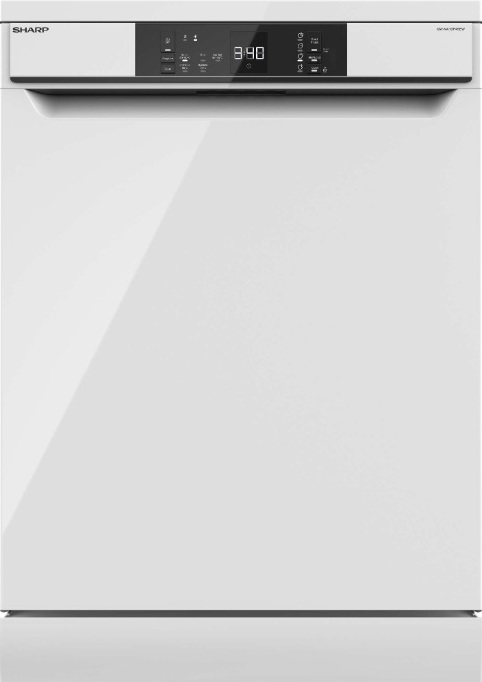 Geschirrspüler 60cm 15 abdeckungen 45db - Sharp qwna1df45ew