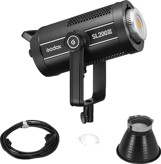 LED video svetlo, denné svetlo 5600K, regulácia jasu 0-100% , SL200III