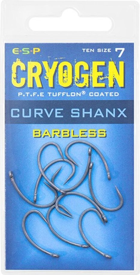 Esp Cryogen CURVE SHANX BARBLESS Haken Nr. 6 EHCCSB006