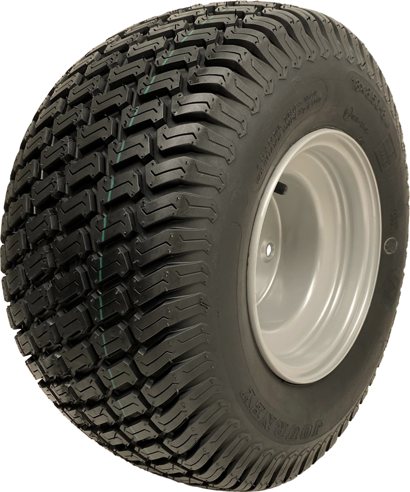 18x8.50-8 Koleso do kosačky so 4 kolíkmi Multi Turf Wanda 100 mm PCD s elektronickou značkou Road Legal