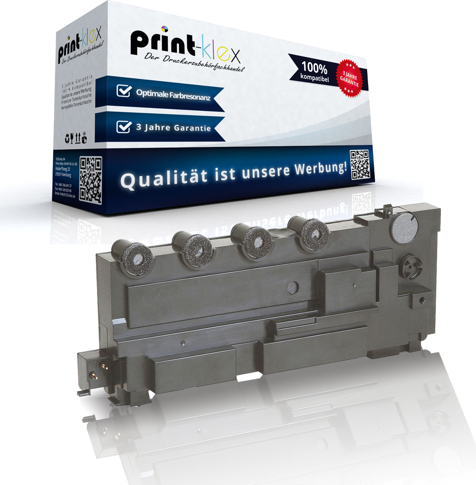 Print-Klex GmbH & Co.KG Kompatibler Resttonerbehälter für IBM Infoprint Color 1824 Infoprint Color 1824 DN Infoprint Color 1824 DW Infoprint Color 1824 N C540X75G C540 X 75G Behälter - Office Plus Serie AMH-LEXC544A1
