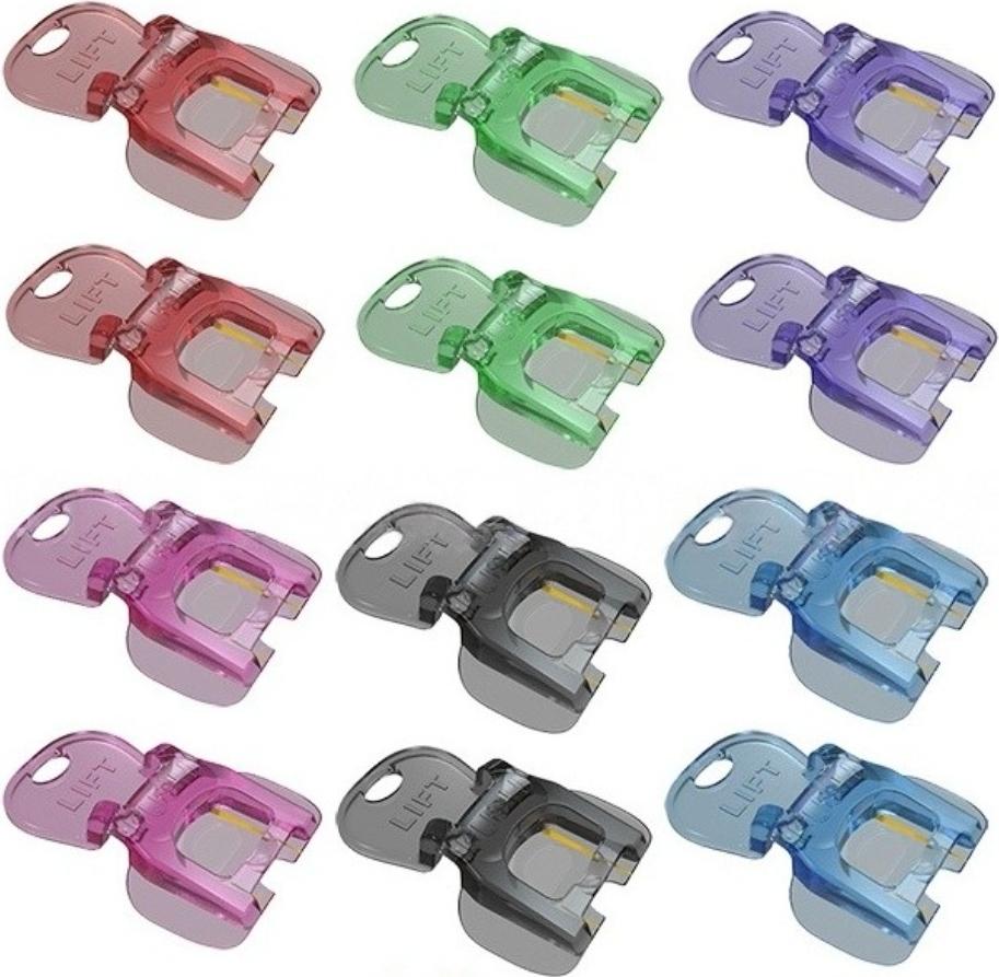 INF 12er-Pack Easy Dosenöffner - ABS-Kunststoff für Soda- und Bierdosen 411771