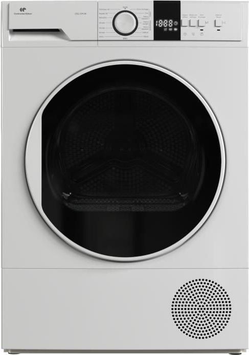 Wärmepumpentrockner CONTINENTAL EDISON CESL12PCW, 12 kg, 60 cm, , Weiß