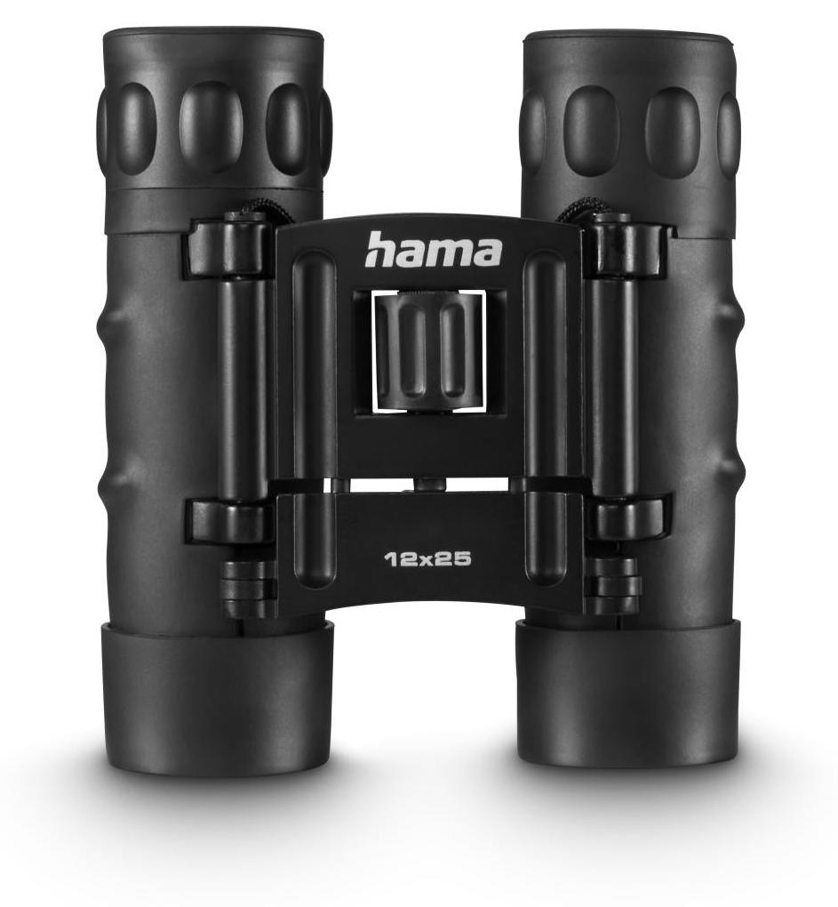 HAMA Fernglas "Vision", 12x25, Dachkant, BK7, mit Fokussierrad (00002811)