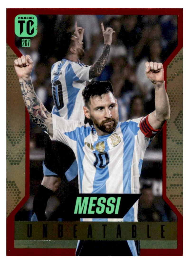 Topps 267 – Lionel Messi – Unschlagbar – Red Hot – 2025