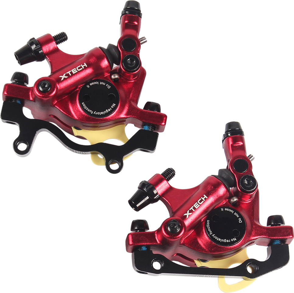 Lixada Fahrradhydraulische Scheibenbremsen, hydraulische Bremsen, vordere und hintere Scheibenbremsen, kabelbetriebene Ölscheibenbremsen, Fahrradzubehör