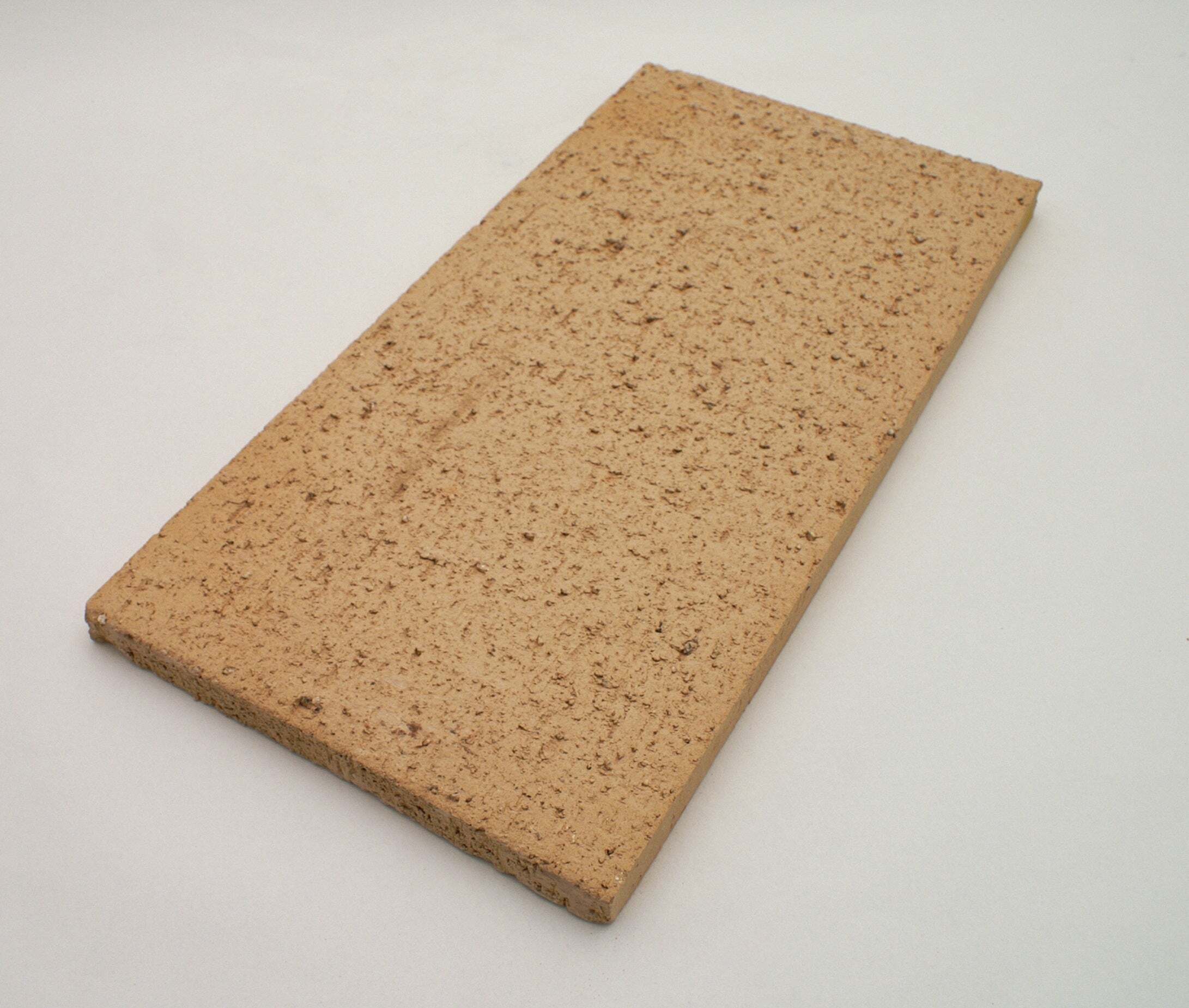 Kamin-Laden Schamotteplatte feuerfest 42 x 15 x 3 cm KL11078