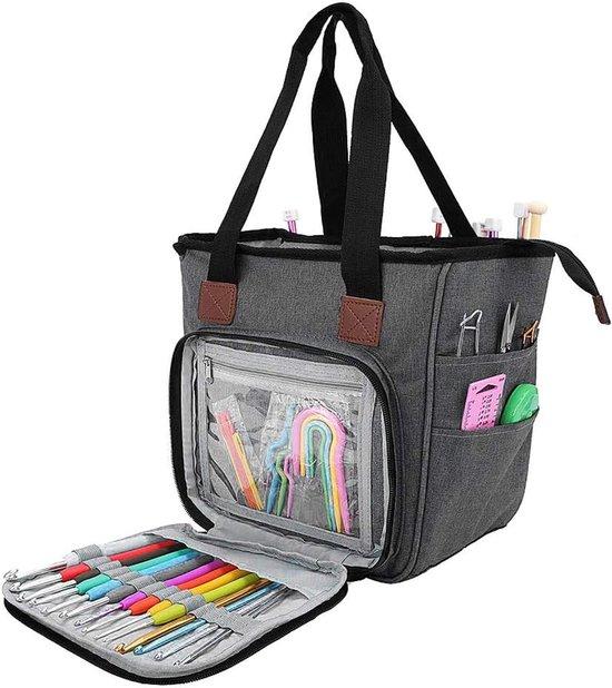 OEM Portable Garnorganizer, lila, zum Mitnehmen, für Häkeln und Stricken 2026