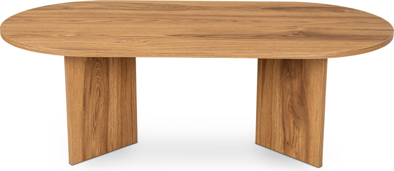 Concept Usine RAAV Ovaler Design-Couchtisch aus Holz 120 cm 232578