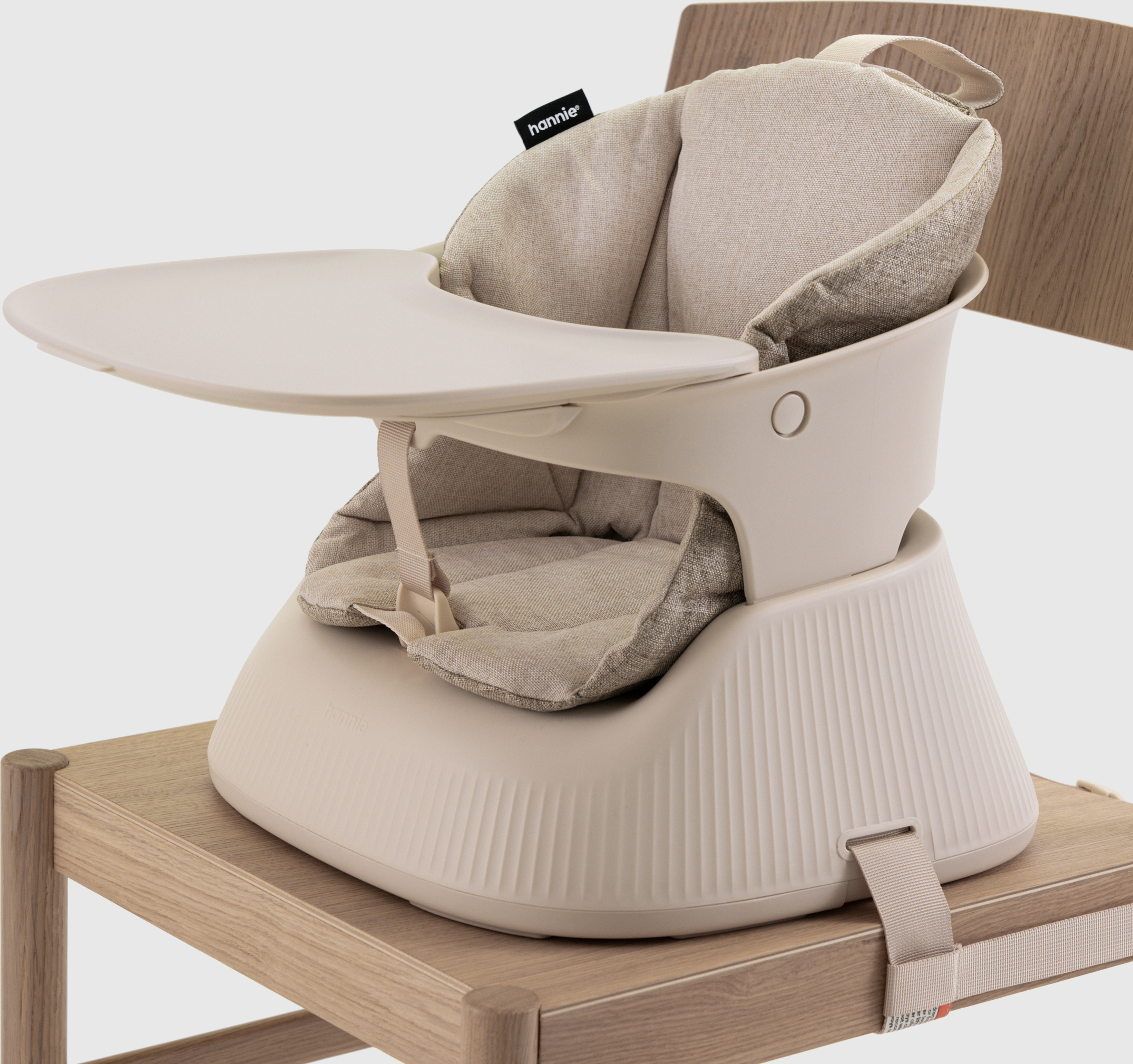 HANNIE Hochstuhl mobil tragbar universell Reisehochstuhl Sitzerhöhung