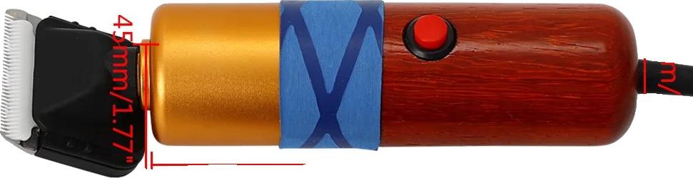 Elektrický zastrihávač chlpov pre domáce zvieratá, 220 V, 36 W, rozsah otáčok 1000-6600 ot/min, čierny