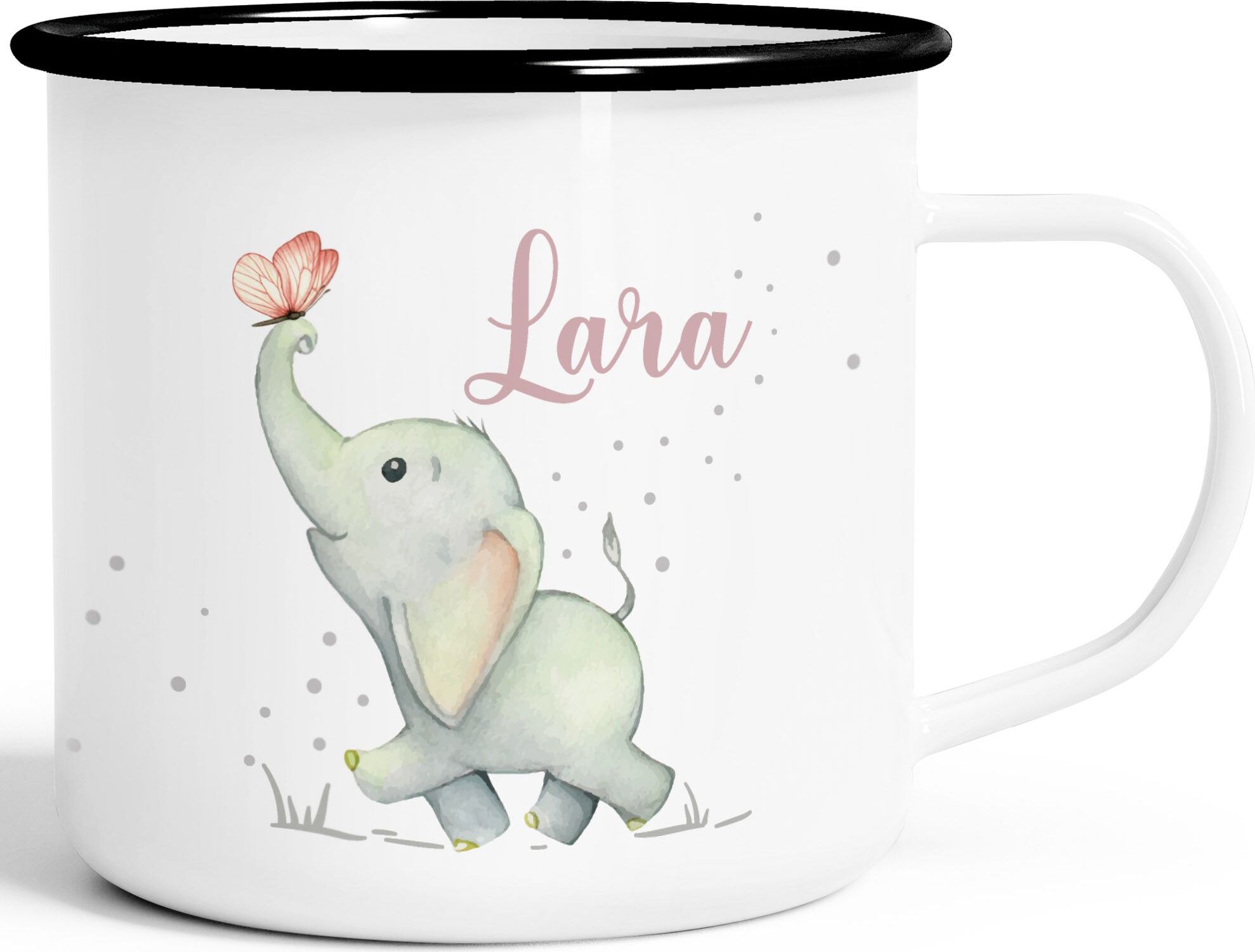Personalisiert Kinderbecher Mit Löwen-Motiv – Kunststoff, 320 Ml, Mit Namen, In Deutschland Bedruckt