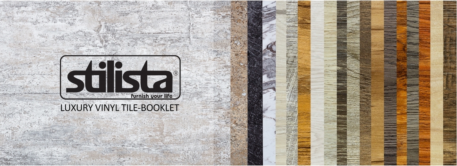 STILISTA Vinyl Laminat Steindekor Farbpalette Farbkatalog 40170054