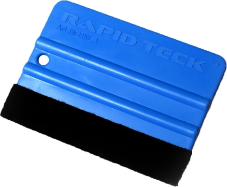 (6,29/Stück) Rapid Teck® Kunststoff-Filzrakel | Folienrakel RKL-1